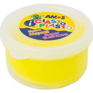 Masa plastyczna Amos Ciasto-Plasto 30g żółta Amos