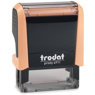 PIECZĄTKA TRODAT PRINTY 4911 PASTEL POMARAŃCZOWY Trodat