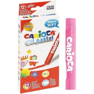 Pastele olejne Carioca 12 kolorów CARIOCA