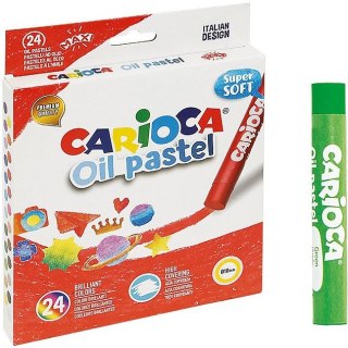Pastele olejne Carioca 24 kolory CARIOCA