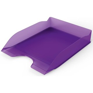 Półka na dokumenty Durable Basic A4 transparentna fioletowa Durable