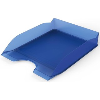 Półka na dokumenty Durable Basic A4 transparentna niebieska Durable