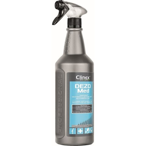 Preparat dezynfekująco-myjący do powierzchni CLINEX, Dezomed, 1l Clinex Preparat dezynfekująco-myjący do powierzchni CLINEX, Dezomed, 1l Clinex