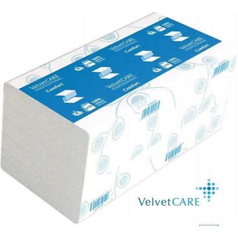Ręczniki składane Velvet Care V-Fold 2w celuloza białe (150) Velvet Ręczniki składane Velvet Care V-Fold 2w celuloza białe (150) Velvet