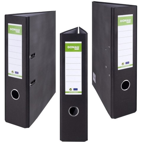 Segregator Donau Eco A4/80mm czarny DONAU ECO Segregator Donau Eco A4/80mm czarny DONAU ECO