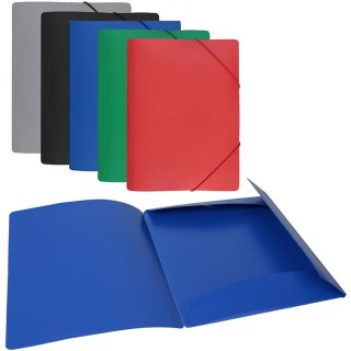 Teczka PP z gumką Biurfol A4/20mm czerwona Biurfol