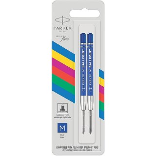 Wkłady do długopisu Parker QuinkFlow M niebieskie (2) Parker