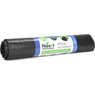 Worki na śmieci Nexxt 35L LDPE czarne (20) NEXXT