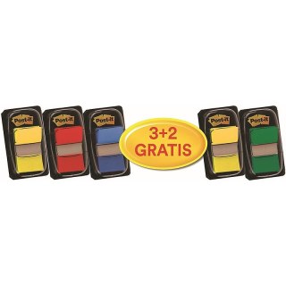 Zakładki Post-it 25.4x43.2mm 4 kolory (5x50) Post-it