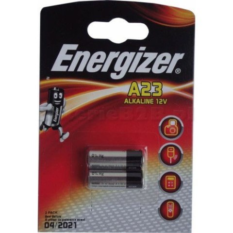 Baterie Energizer Alkaline A23 E23A 12V (2) Energizer Baterie Energizer Alkaline A23 E23A 12V (2) Energizer