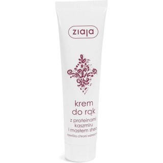 Krem do rąk Ziaja 100ml z proteinami kaszmiru i masłem shea ZIAJA
