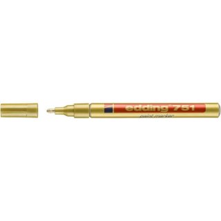 Marker olejowy Edding 751 złoty Edding