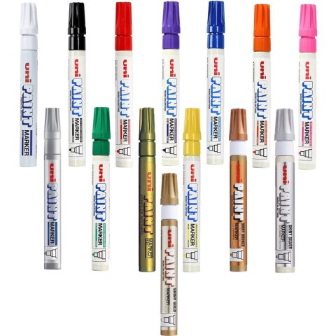Marker olejowy Uni PX-20 błyszczący złoty Uni Marker olejowy Uni PX-20 błyszczący złoty Uni