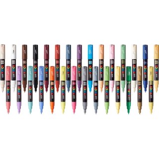Marker z farbą plakatową Uni POSCA PC-1M pastelowy Uni