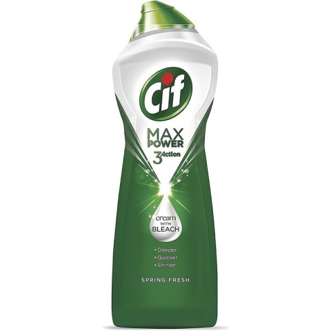 Mleczko do czyszczenia Cif Max Power 1001g Spring CIF Mleczko do czyszczenia Cif Max Power 1001g Spring CIF
