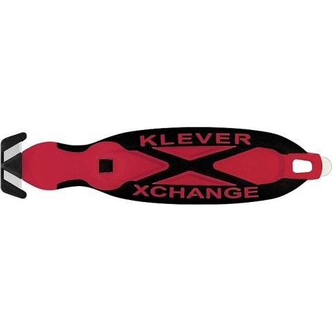 Nóż bezpieczny Klever XChange 20 czerwony KLEVER Nóż bezpieczny Klever XChange 20 czerwony KLEVER