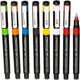 Pisak kreślarski Rystor Rapidograf Super Professional 0.18mm Rystor