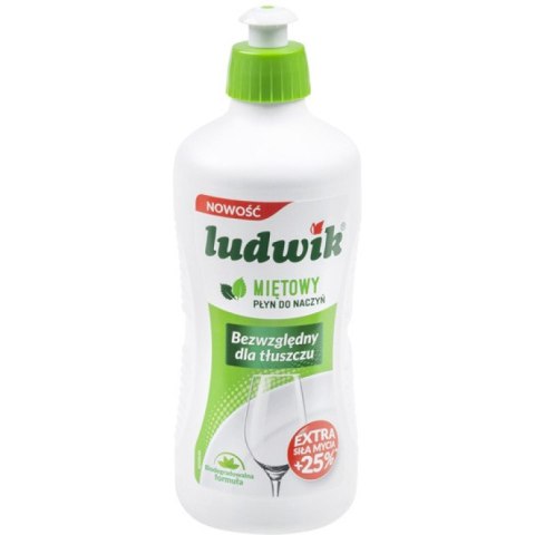 Płyn do naczyń Ludwik 450ml Mięta LUDWIK Płyn do naczyń Ludwik 450ml Mięta LUDWIK