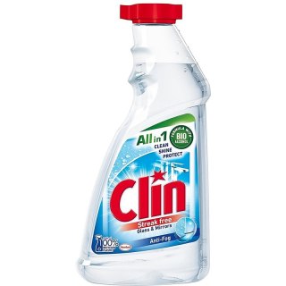 Płyn do szyb Clin 500ml zapas Antypara Clin