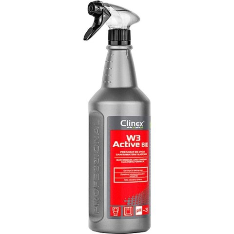 Preparat Clinex W3 Active 1L (do mycia sanitariatów i łazienek) Clinex Preparat Clinex W3 Active 1L (do mycia sanitariatów i łazienek) Clinex