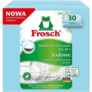 Tabletki do zmywarki Frosch All-in-1 Lemon Sodowe (30) Frosch
