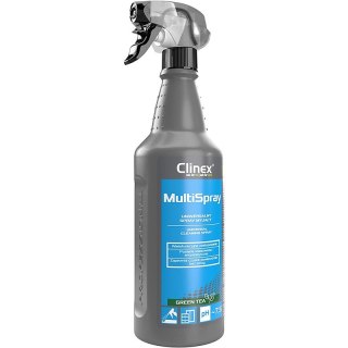 Uniwersalny spray CLINEX Multi Spray, myjący, Green Tea, 1l Clinex