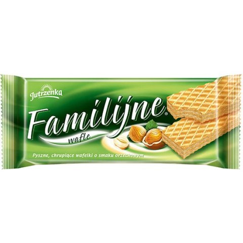 WAFLE JUTRZENKA FAMILIJNE 180g ORZECHOWE Jutrzenka WAFLE JUTRZENKA FAMILIJNE 180g ORZECHOWE Jutrzenka