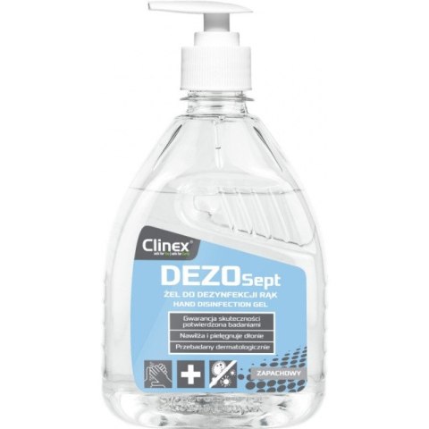 Żel do dezynfekcji rąk Clinex DezoSept 500ml Clinex Żel do dezynfekcji rąk Clinex DezoSept 500ml Clinex