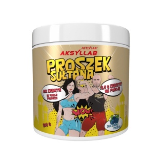 Activlab Aksyllab Proszek Sułtana kreatyna 300 g o smaku czarnej porzeczki