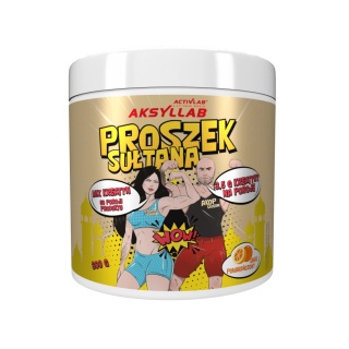 Activlab Aksyllab Proszek Sułtana kreatyna 300 g o smaku pomarańczowym