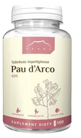 Nanga Pau d'arco 600 mg 100 kapsułek