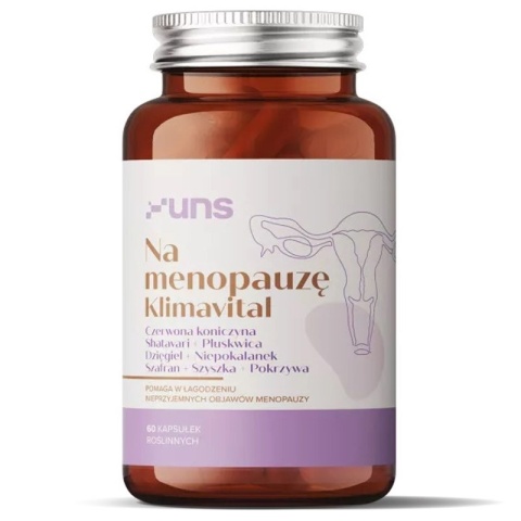 UNS Na Menopauzę Klimavital 60 vege kapsułek UNS Na Menopauzę Klimavital 60 vege kapsułek