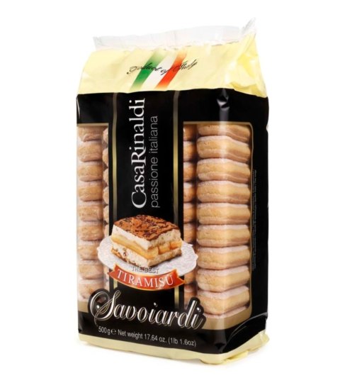 Casa Rinaldi Biszkopty Savoiardi do tiramisu 500 g Casa Rinaldi Biszkopty Savoiardi do tiramisu 500 g