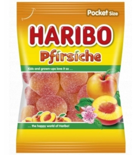 Haribo Pfirsiche żelki brzoskwiniowe 100 g