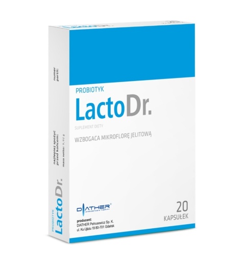 DIATHER LactoDr. 20kapsułek DIATHER LactoDr. 20kapsułek
