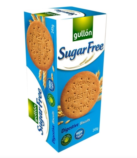 GULLON Ciastka Digestive bez cukru 245 g GULLON Ciastka Digestive bez cukru 245 g