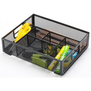 Organizer na biurko Q-Connect metalowy czarny Q-CONNECT