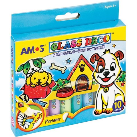 FARBY WITRAŻOWE AMOS 10,5ml*10 KOLORÓW Amos