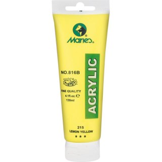 Farba akrylowa Marie's 120ml żółta MARIE'S