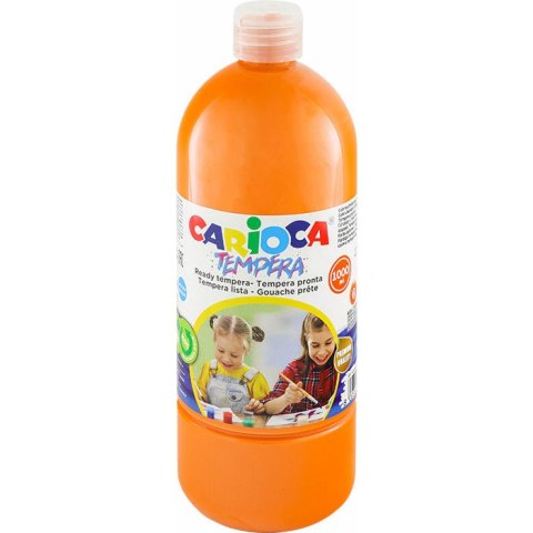 Farba tempera Carioca 1000ml pomarańczowa CARIOCA