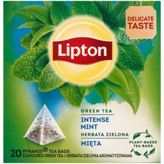 HERBATA LIPTON PIRAMID's GREEN z MIĘTĄ (20) Lipton