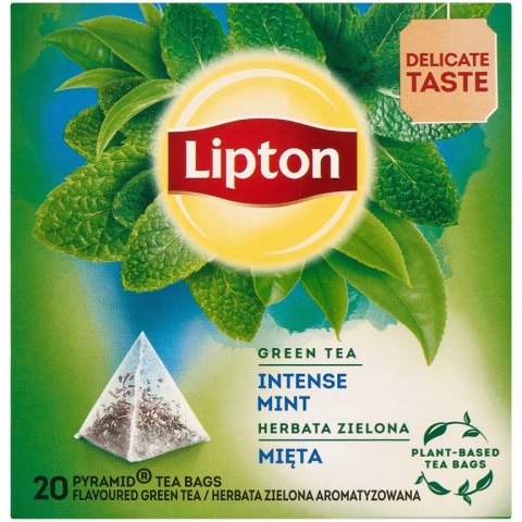 HERBATA LIPTON PIRAMID's GREEN z MIĘTĄ (20) Lipton