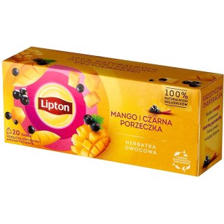 Herbata Lipton Mango i czarna porzeczka (20) Lipton