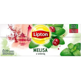 Herbata Lipton ziołowa melisa z wiśnią (20) Lipton