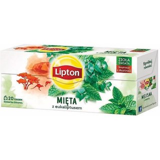 Herbata Lipton ziołowa mięta z eukaliptusem (20) Lipton