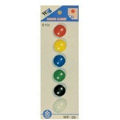 MAGNESY DO TABLIC 20mm MIX KOLOR (6) Argo