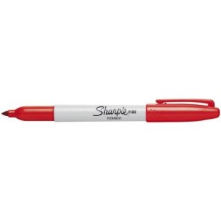 MARKER PERMANENTNY SHARPIE FINE CZERWONY SHARPIE