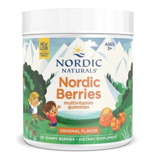 Nordic Naturals Multiwitaminowe żelki dla dzieci i dorosłych 120 żelek o smaku naturalnym