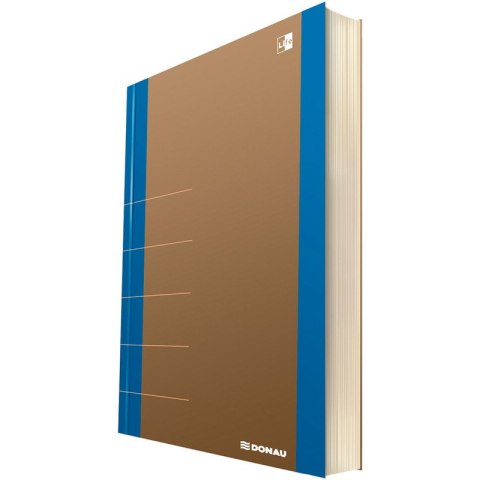Notatnik Donau Life 165x230mm 80k kratka niebieski Donau