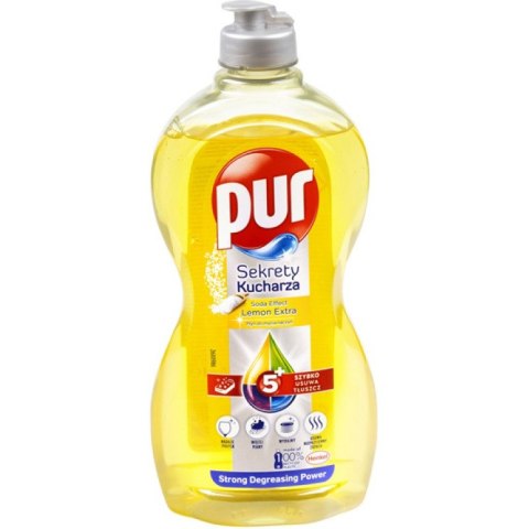 Płyn do naczyń Pur 450ml Cytryna PUR Płyn do naczyń Pur 450ml Cytryna PUR